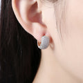 Single Row Diamond Set Romantic Wind Clip