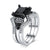 Crystal Fashion Jewelry Punk Skull Rings