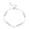 Pure Silver  Exquisite Small Pearl Bracelet