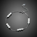 Pure Silver  Exquisite Small Pearl Bracelet