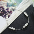 Pure Silver  Exquisite Small Pearl Bracelet