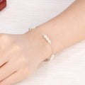 Pure Silver  Exquisite Small Pearl Bracelet