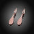 Eco-Friendly Rose Gold Drop Earrings