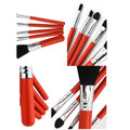 Mini Colorful Beginner Makeup Brush Set for Travel