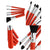 Mini Colorful Beginner Makeup Brush Set for Travel
