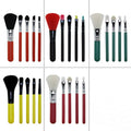 Mini Colorful Beginner Makeup Brush Set for Travel