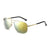 Vintage Oval Frame Color Coated Sunglasses