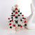 Zircon Christmas Tree Brooch