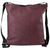 Solid Color Magnetic Zipper PU Leather Travel Shopping