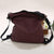 Solid Color Magnetic Zipper PU Leather Travel Shopping