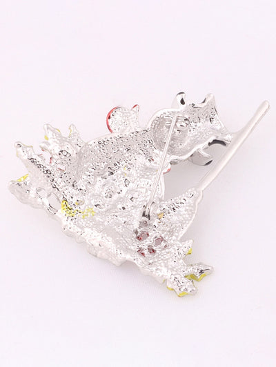 Christmas Snowman Brooch