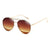Retro Vintage Metal Small Oval Round Women