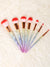 Rainbow Unicorn Conical Makeup Brushes Set