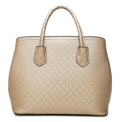 6 Pcs Argyle Pattern Handbag Set