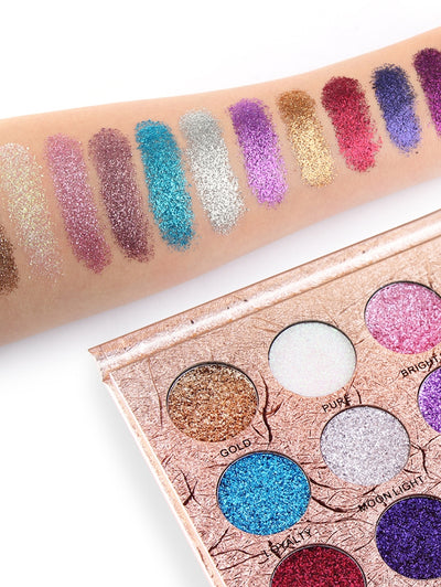Glittering Long Lasting Eyeshadow Palette