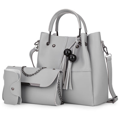 Leather Handbag Women Shoulder Bag Card Holder