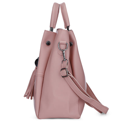Leather Handbag Women Shoulder Bag Card Holder