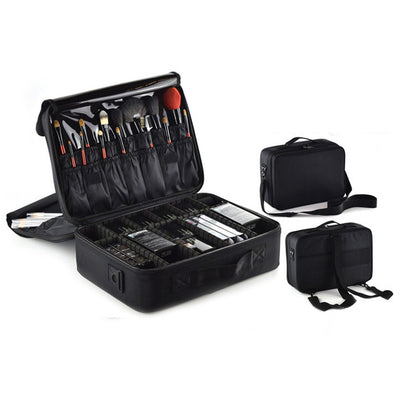 Makeup Bag Cosmetic Case Storage Handle Organizer
