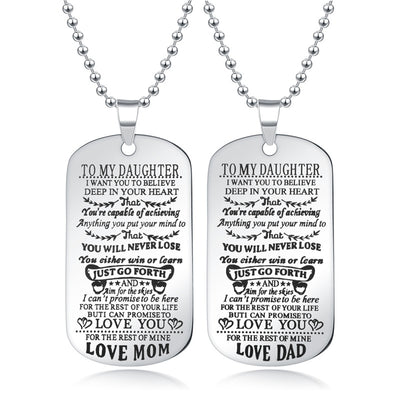 To My Son Daughter I Want You To Believe