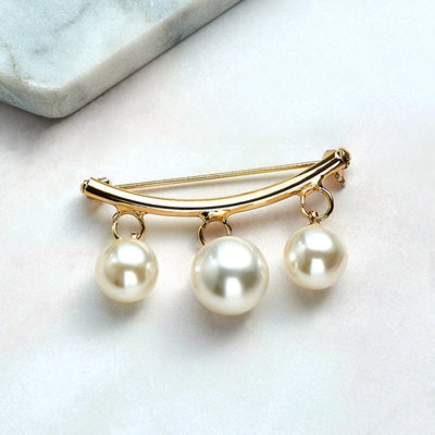 Fashion Pins Woman/Girl Imitation Pearl Brooch
