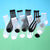 Womens Silk Lace Transparent Socks Black