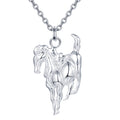 Elegant charm retro exquisite hollow heart pendant