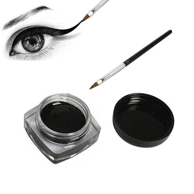 Black Waterproof Eyeliner cream Make Up Beauty