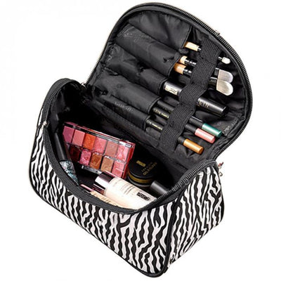 Organizer Box Beauty Case Travel Pouch Zebra