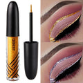 Gold Silver Glitter Eyeliner Pigment Eyes