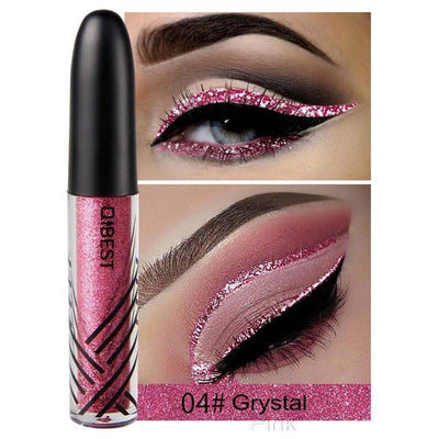Gold Silver Glitter Eyeliner Pigment Eyes