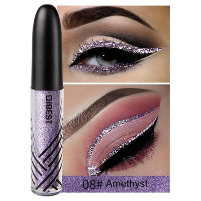 Gold Silver Glitter Eyeliner Pigment Eyes
