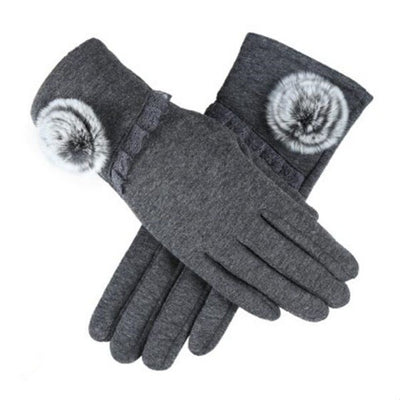 Warm Women Fashion Gloves Thick Touched