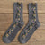 Floral Funny Socks Women Warm Cotton Cute