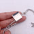 Stainless steel chains punk padlock necklaces