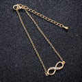 Fashion Infinity Bracelet for Women with Crystal