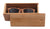 Original Round Bamboo Wood Sun glasses box