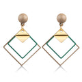 Korean Heart Statement Earrings for Women Fashion