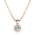 Double Fair Unique Crown Cubic Necklaces