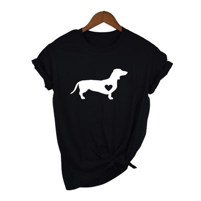 Love Dog T-Shirt Shirt Wiener Dog Shirt