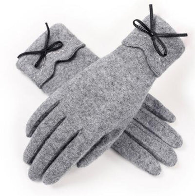 Outdoor Cashmere Gloves Warm Inverted Mitten