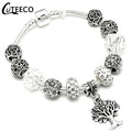 Fashion Silver Charms Bracelet Bangle For Women