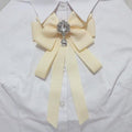 Large Handmade Solid Fabric Imitation Pearl