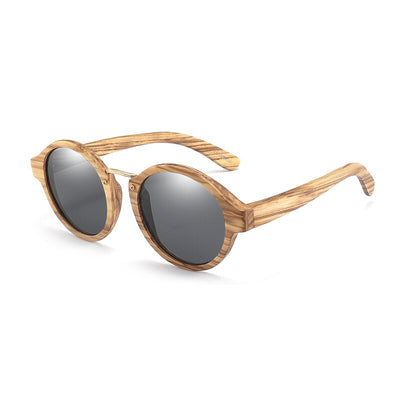 Zebra Wood Sunglasses