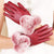 Leather Gloves Woman Fashion Black PU Leather