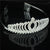 Gorgeous Silver Crystal Bridal Tiara Crown Bride