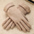 Knitted Wool Gloves Touch Screen Leopard Solid