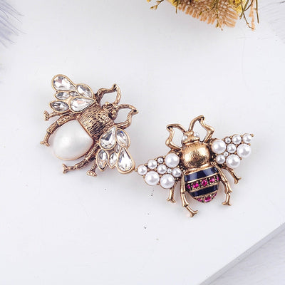 Tendency Fashion Imitation Pearls Red/White