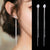Dangle Hanging Rhinestone Long Drop Earrings