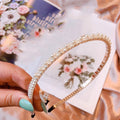 Fashion Luxury Big Pearl Headband Hair Band