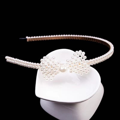 Fashion Luxury Big Pearl Headband Hair Band